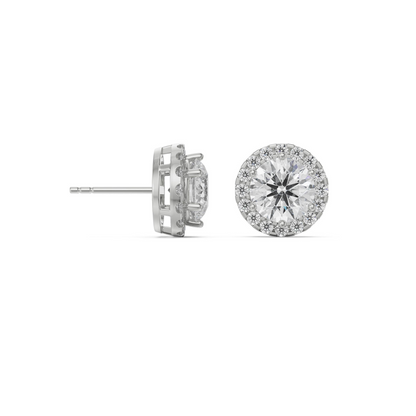 0 5 CT Halo Lab Grown Diamond Solitaire Earrings_in-stock