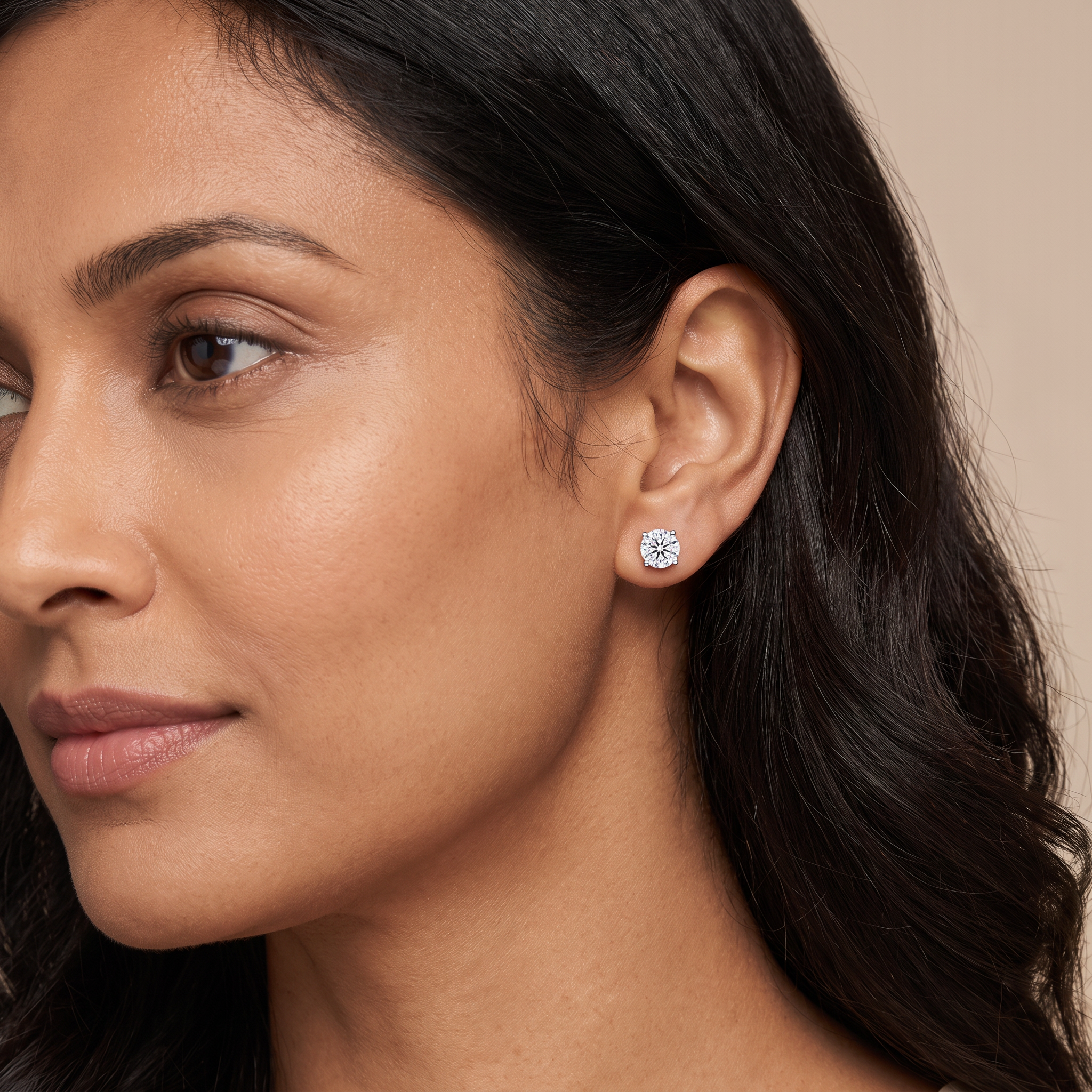 1.5 CT Classic Round Diamond Studs