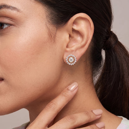 0.50 CT Chakra Detachable Lab Diamond Studs