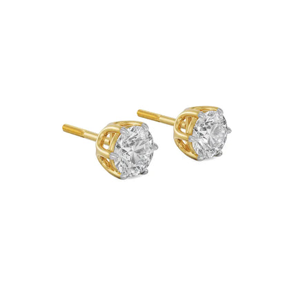 0.70 CT Round Diamond Studs_in_stock