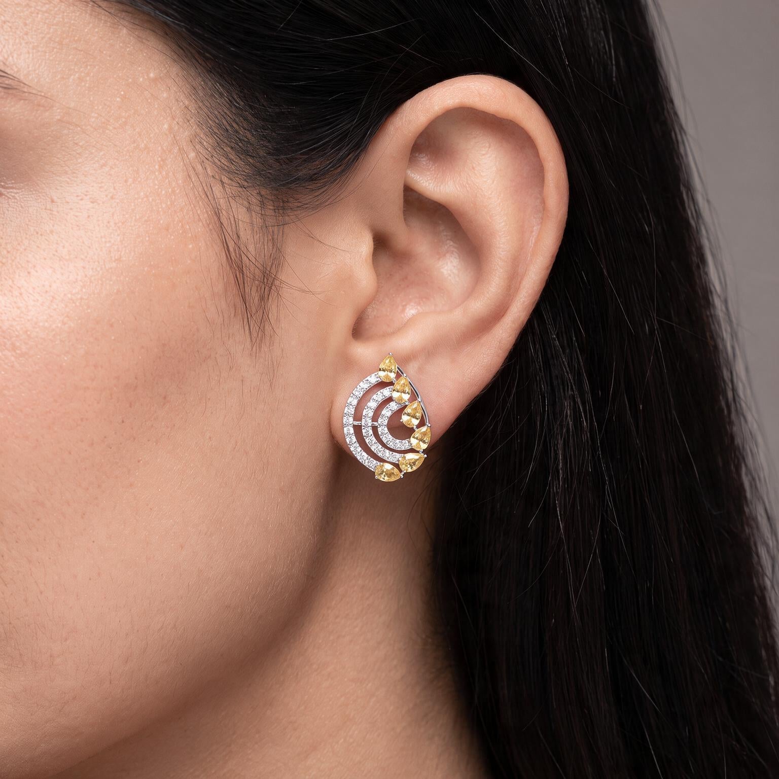 Fiery Festive Lab Grown Diamond Studs