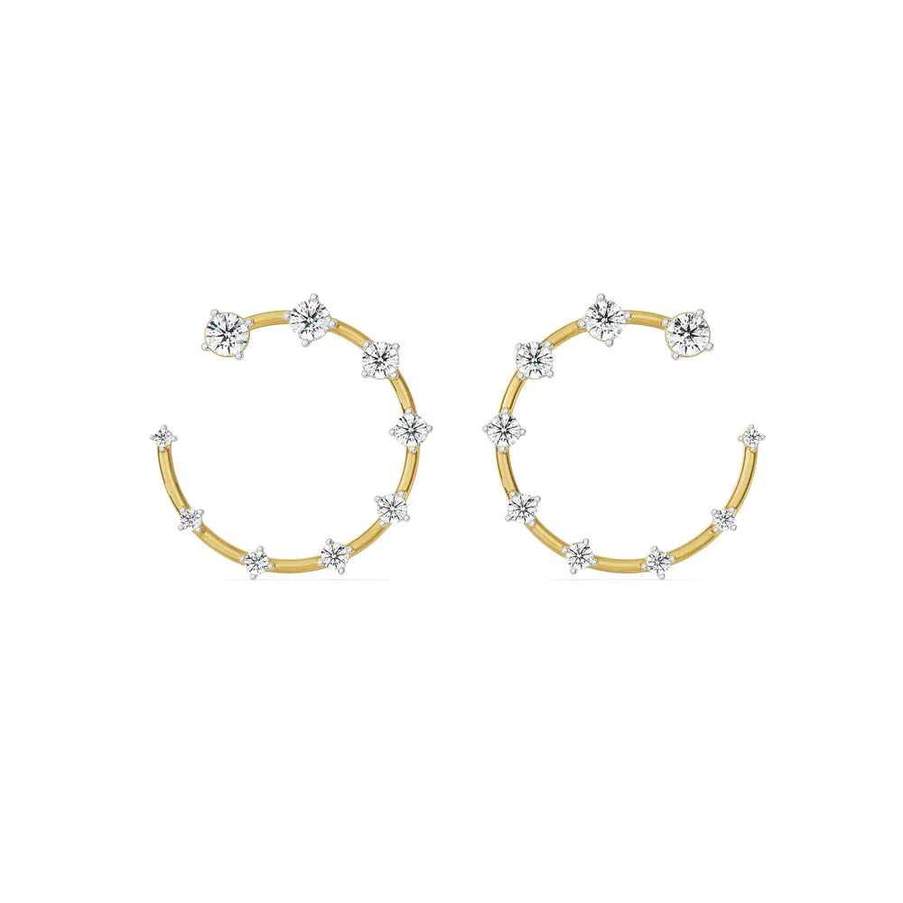 Vienna Lab Grown Diamond Earrings 9KT