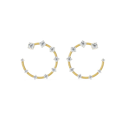 Vienna Lab Grown Diamond Earrings 9KT