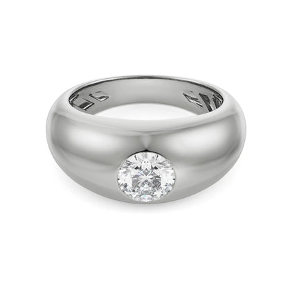 Joshua Lab Grown Diamond Ring - front view in 9KT