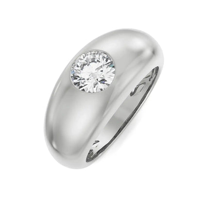 Joshua Lab Grown Diamond Ring - top view
