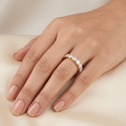 Oval Orchard Lab Grown Diamond Band