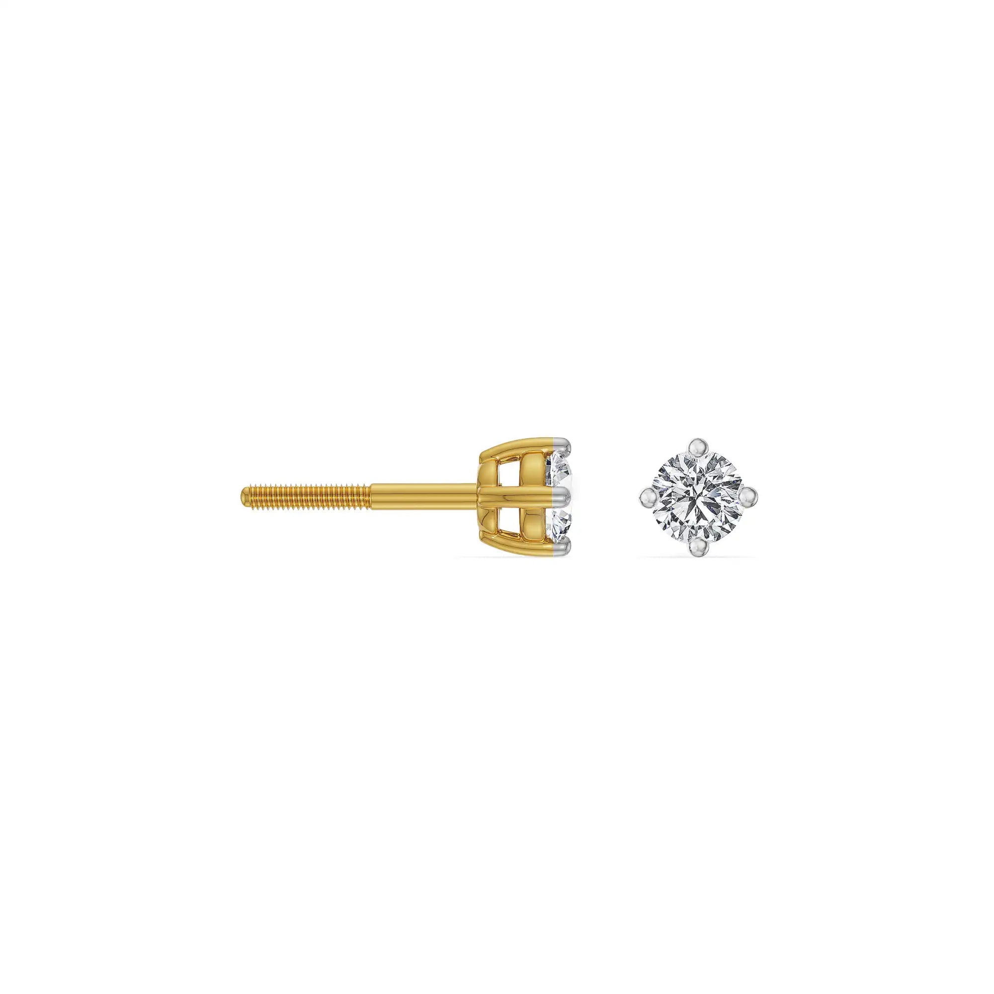 Classic Lab Grown Diamond Kids Studs