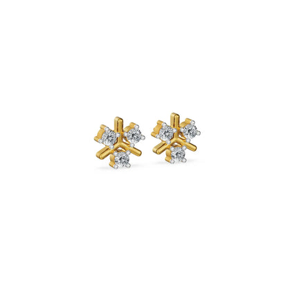 Twinkle Trio Lab Grown Diamond Studs