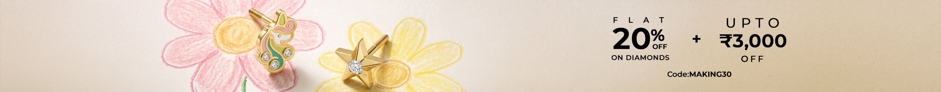 Kids' Earrings Banner
