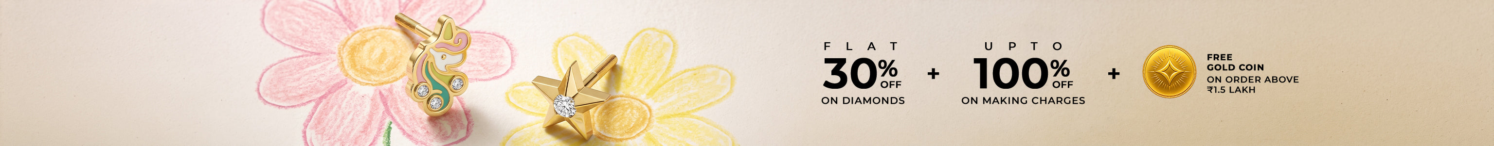 Kids' Earrings Banner