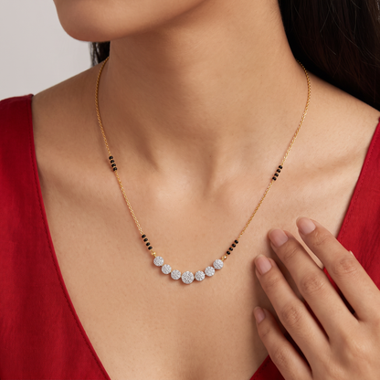 Pihu Lab Grown Diamond Mangalsutra
