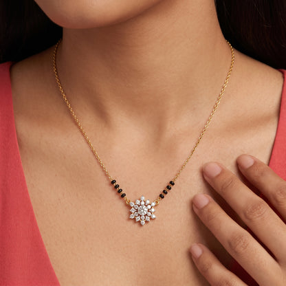 Seher Lab Grown Diamond Mangalsutra