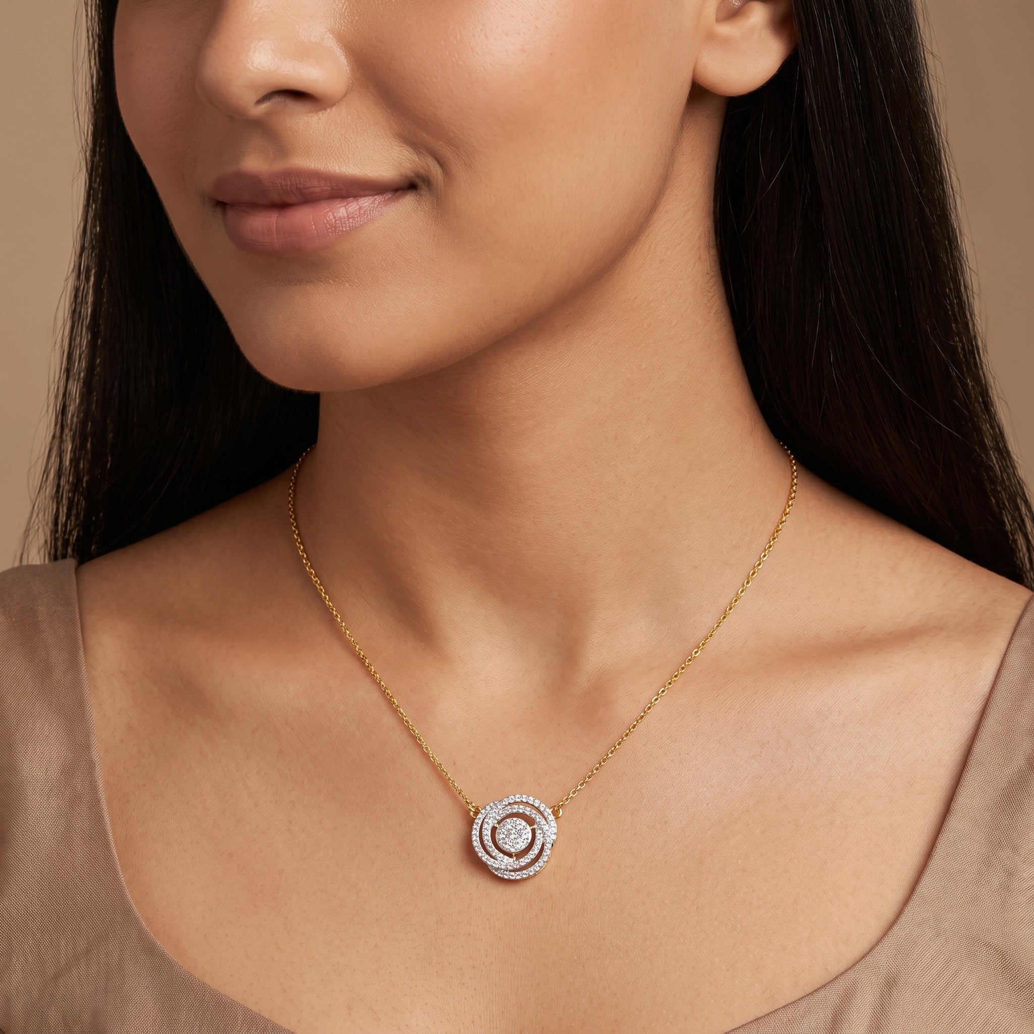 Circle of Life Diamond Mangalsutra
