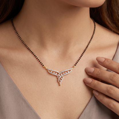 Nirvana Lab Grown Diamond Mangalsutra
