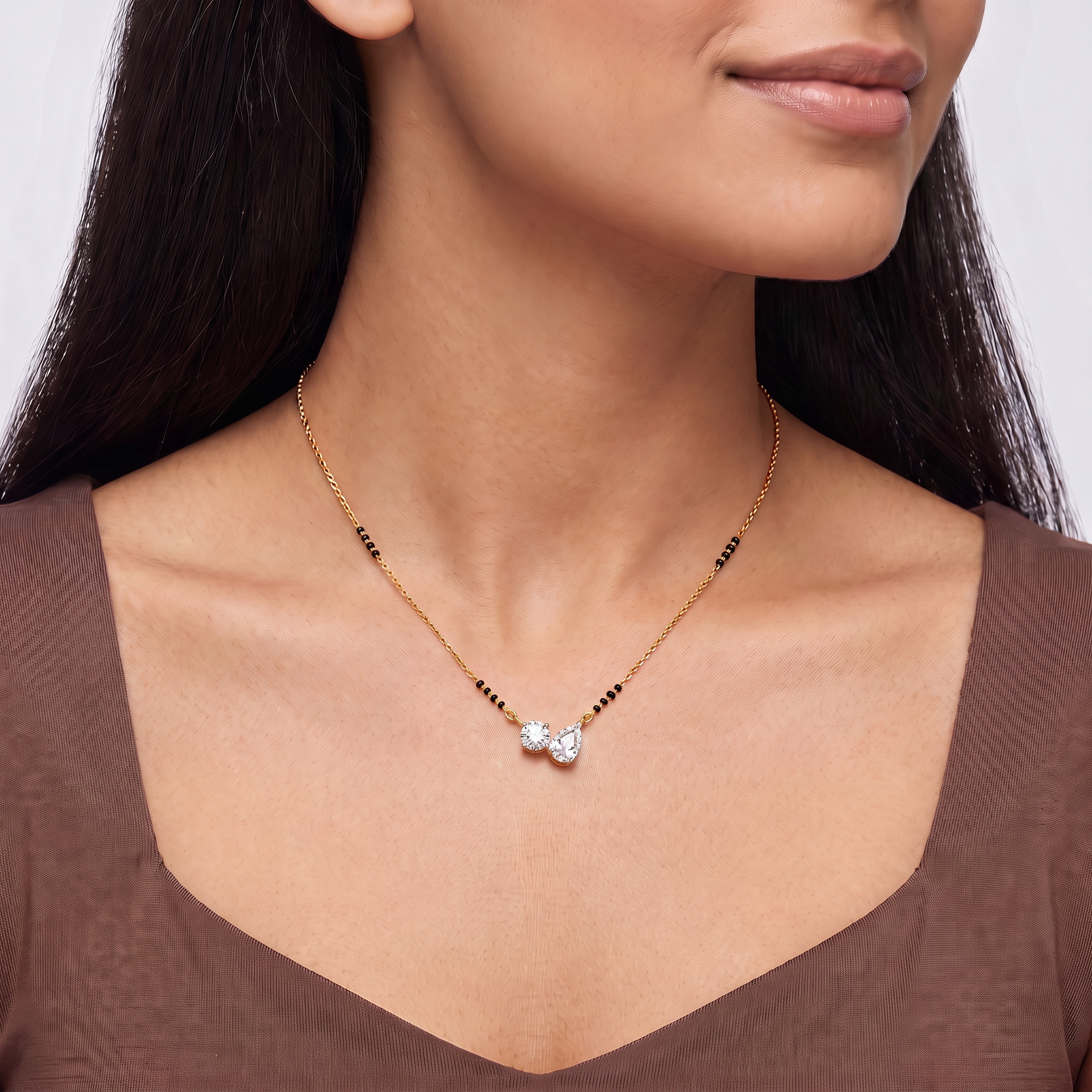 Toi et Moi Minimalist Mangalsutra
