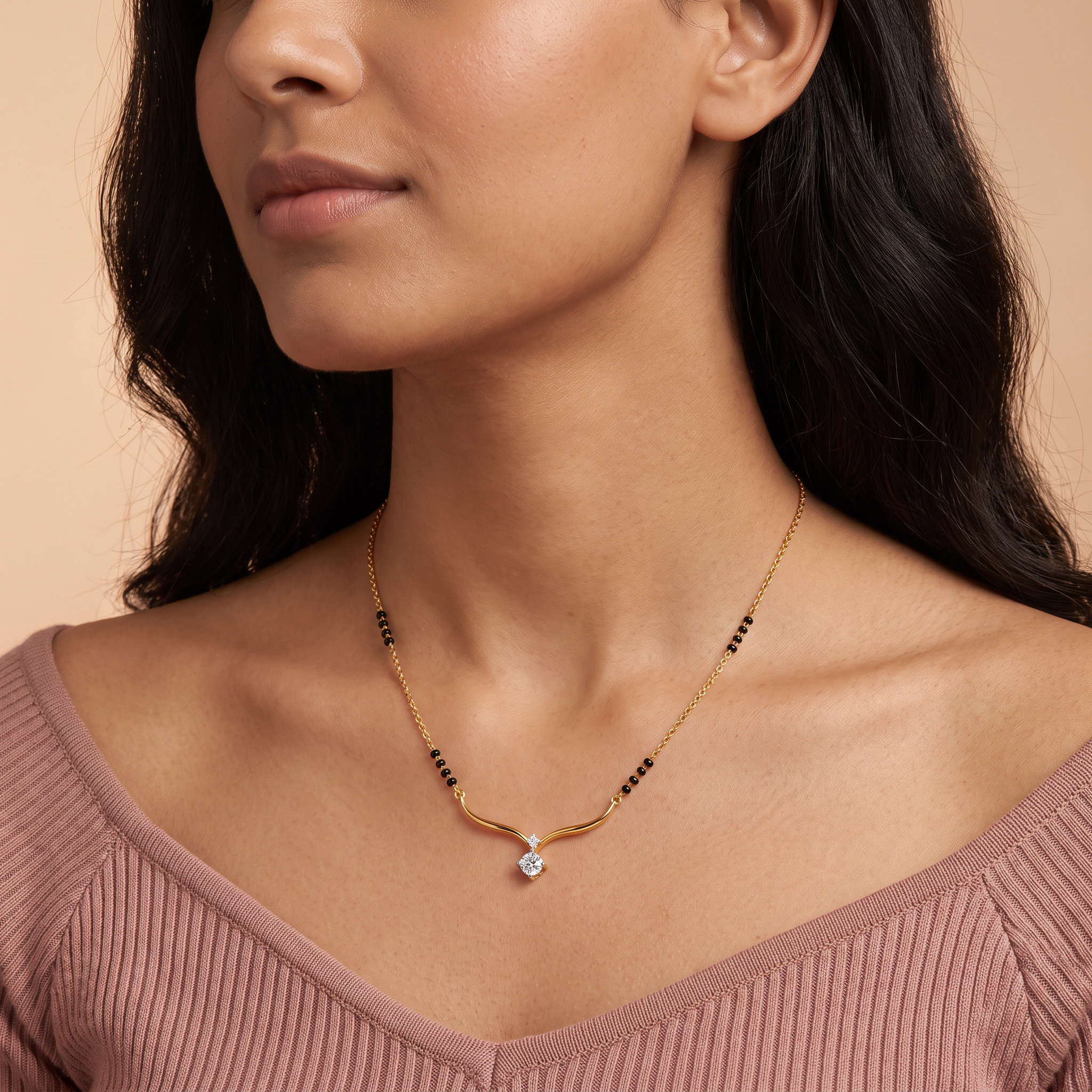 Bandhan Lab Grown Diamond Mangalsutra