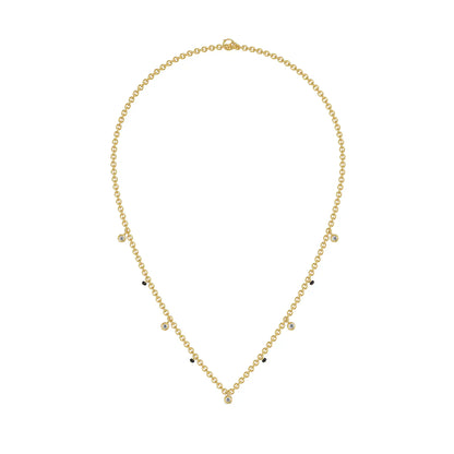 Minimal Bliss Lab Grown Diamond Mangalsutra - perspective view