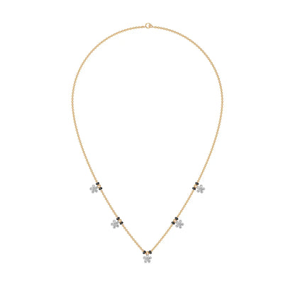 Sia Lab Grown Diamond Mangalsutra - front view