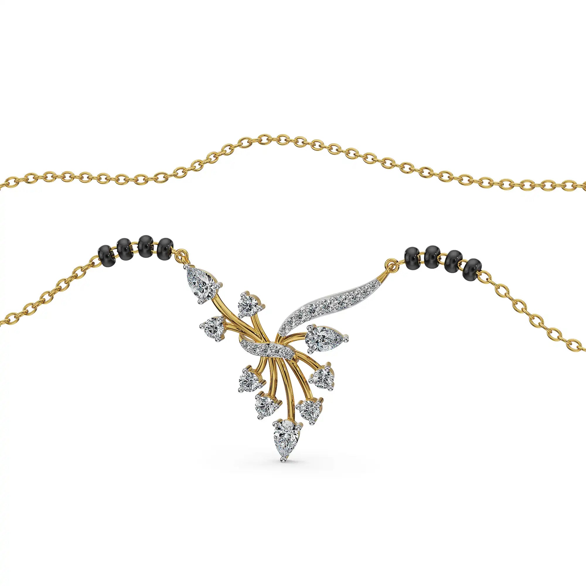 Avni Lab Grown Diamond Mangalsutra