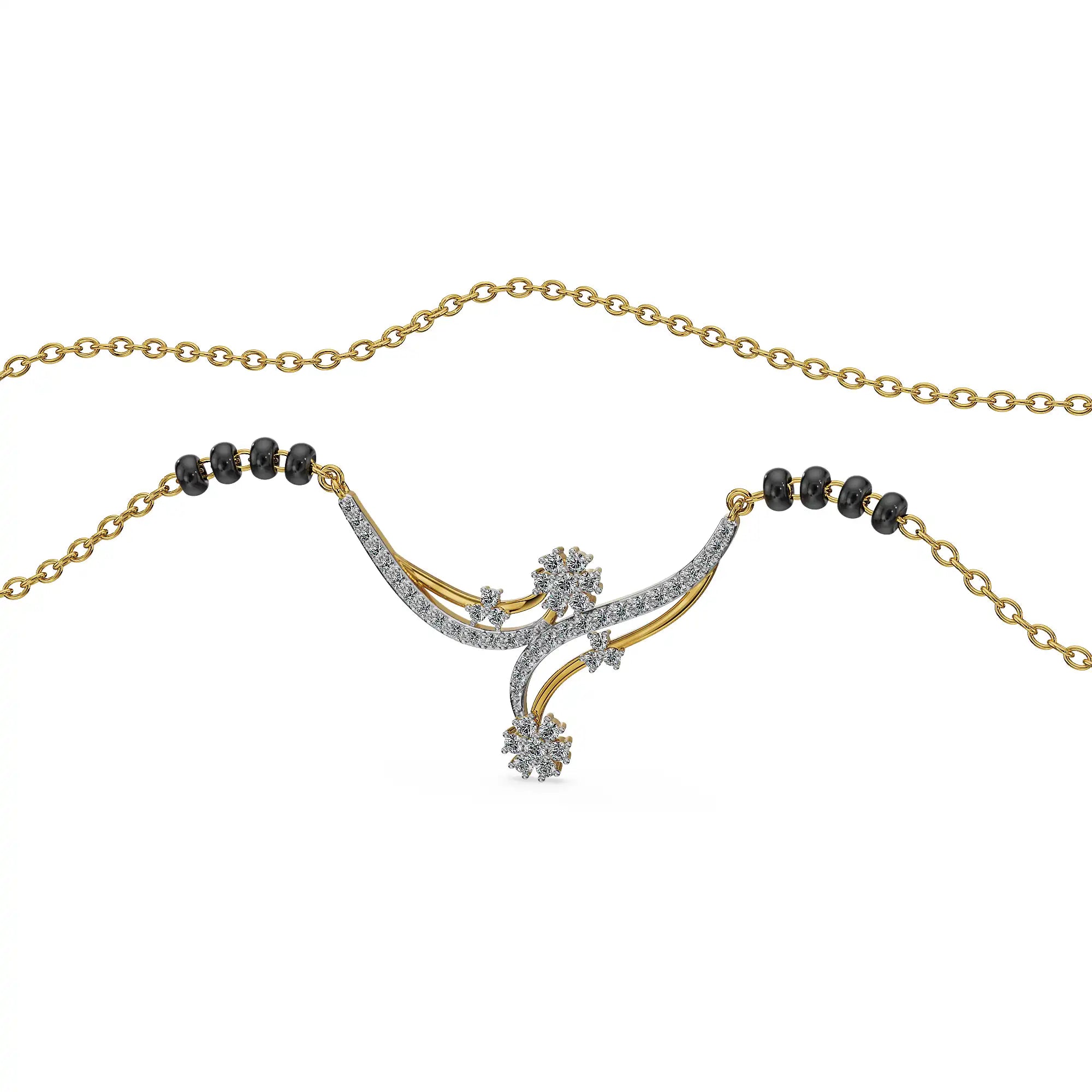 Kali Lab Grown Diamond Mangalsutra