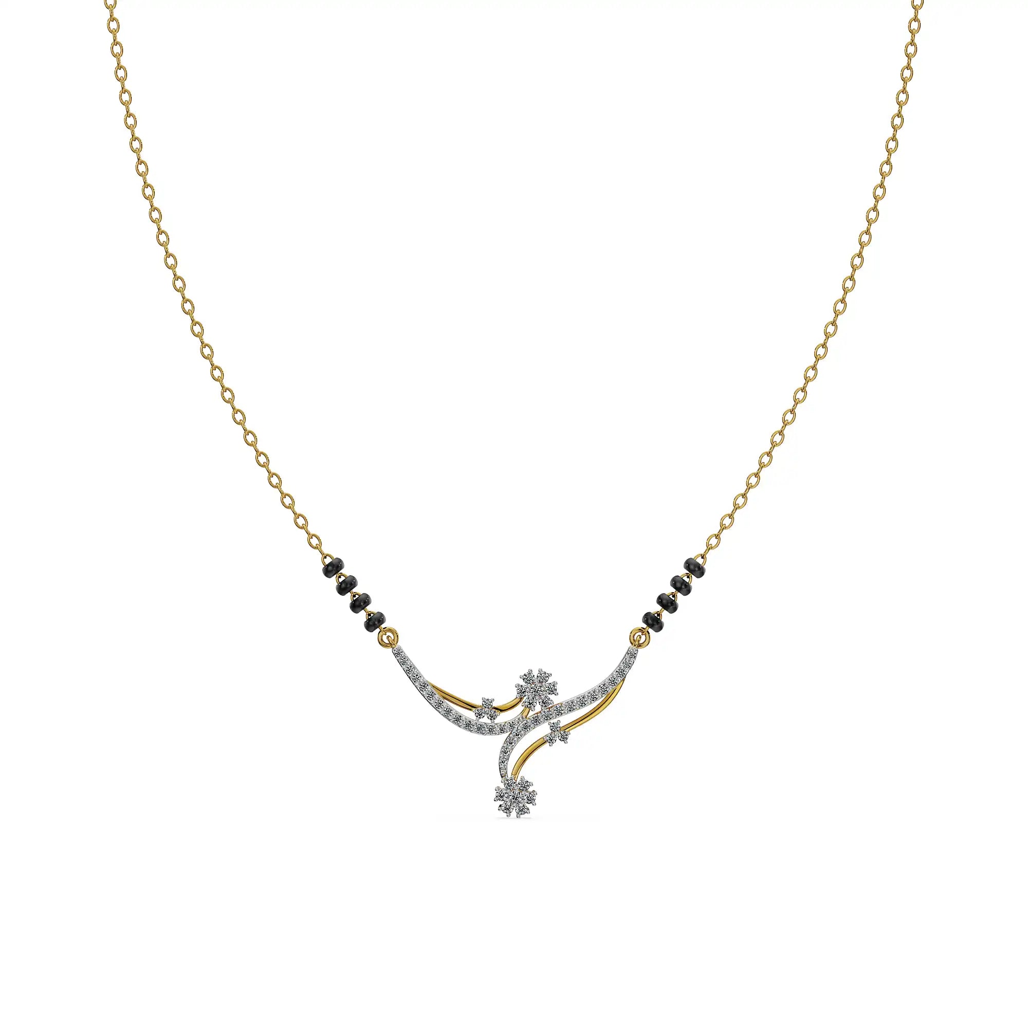Kali Lab Grown Diamond Mangalsutra