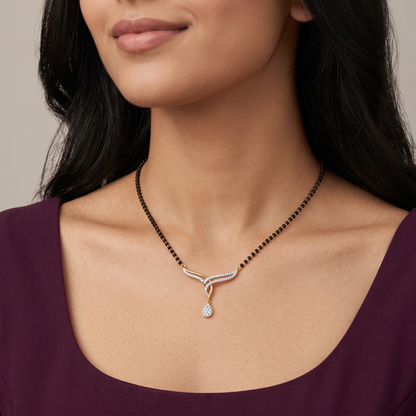 Raga Lab Grown Diamond Mangalsutra