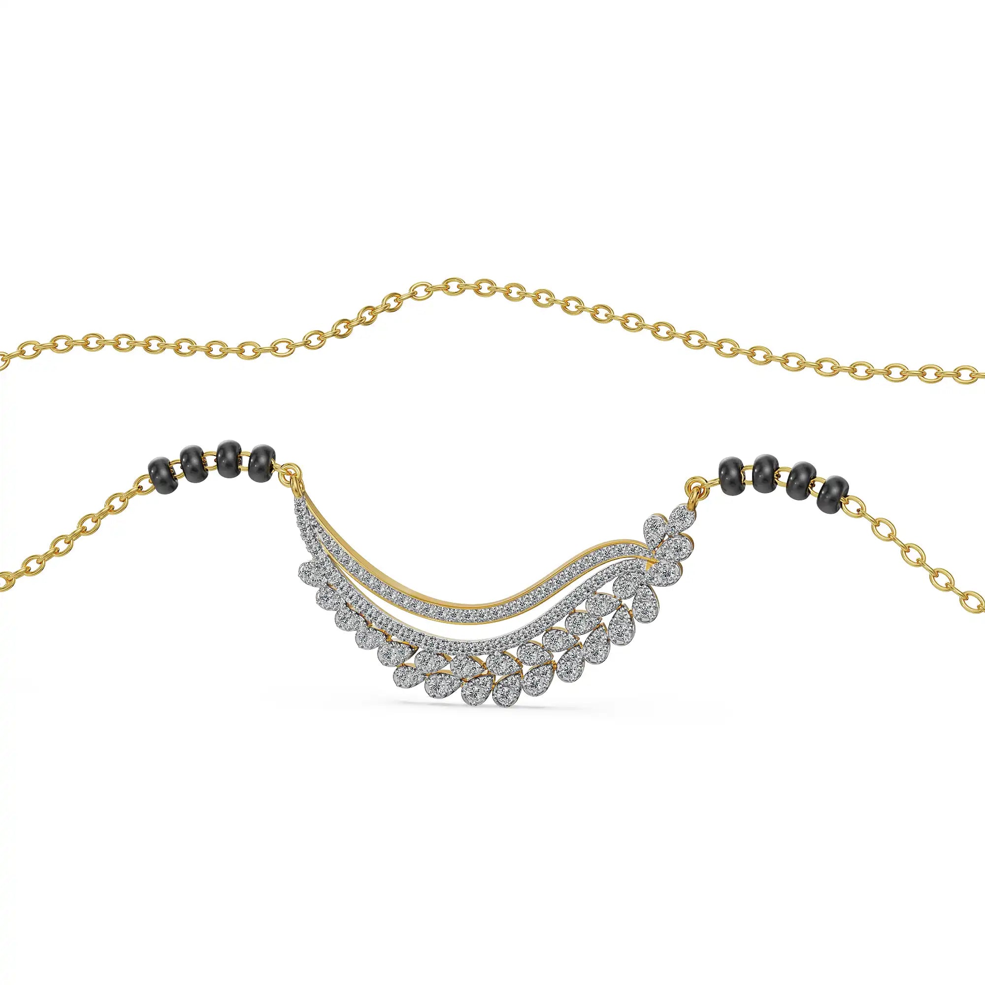 Nira Lab Grown Diamond Mangalsutra