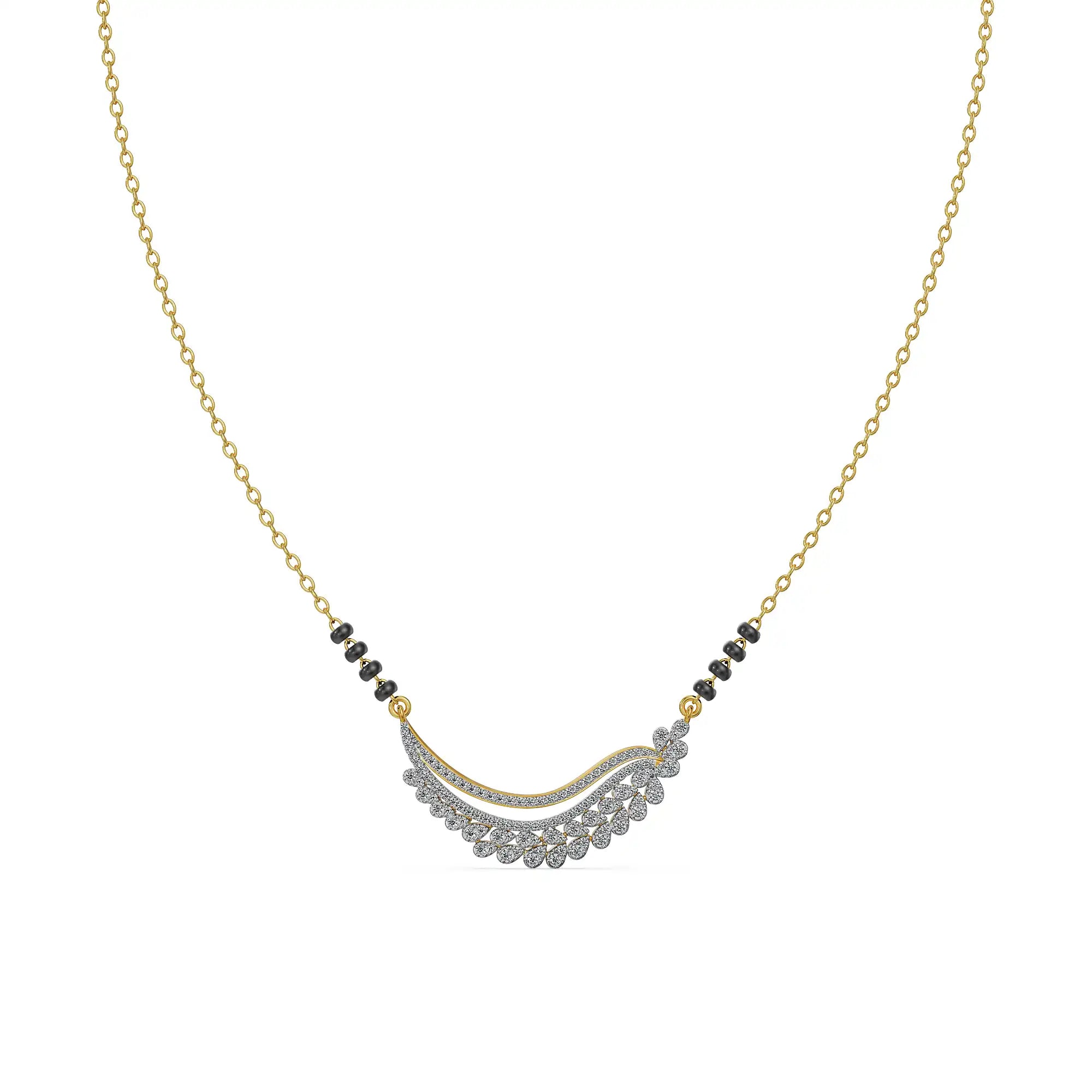 Nira Lab Grown Diamond Mangalsutra