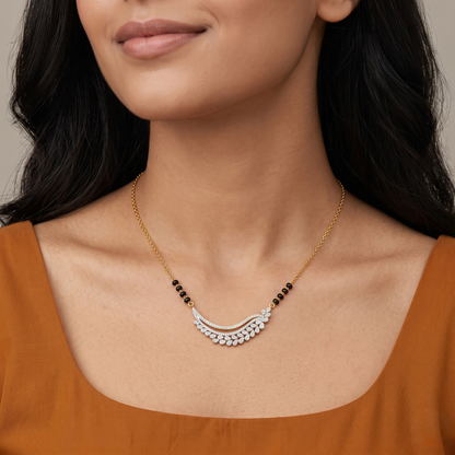 Nira Lab Grown Diamond Mangalsutra