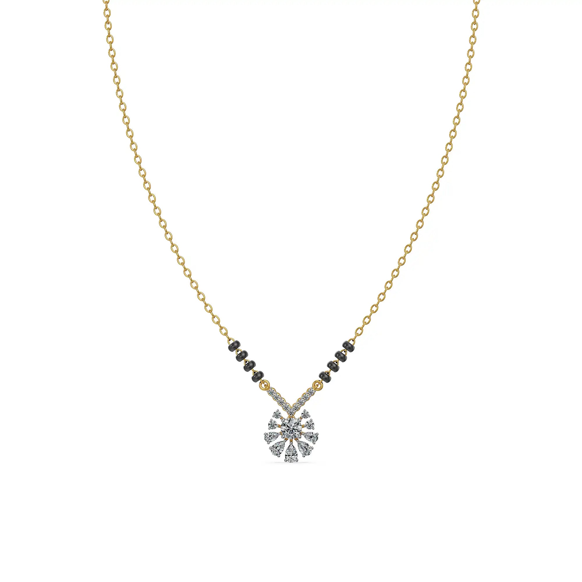Tara Lab Grown Diamond Mangalsutra