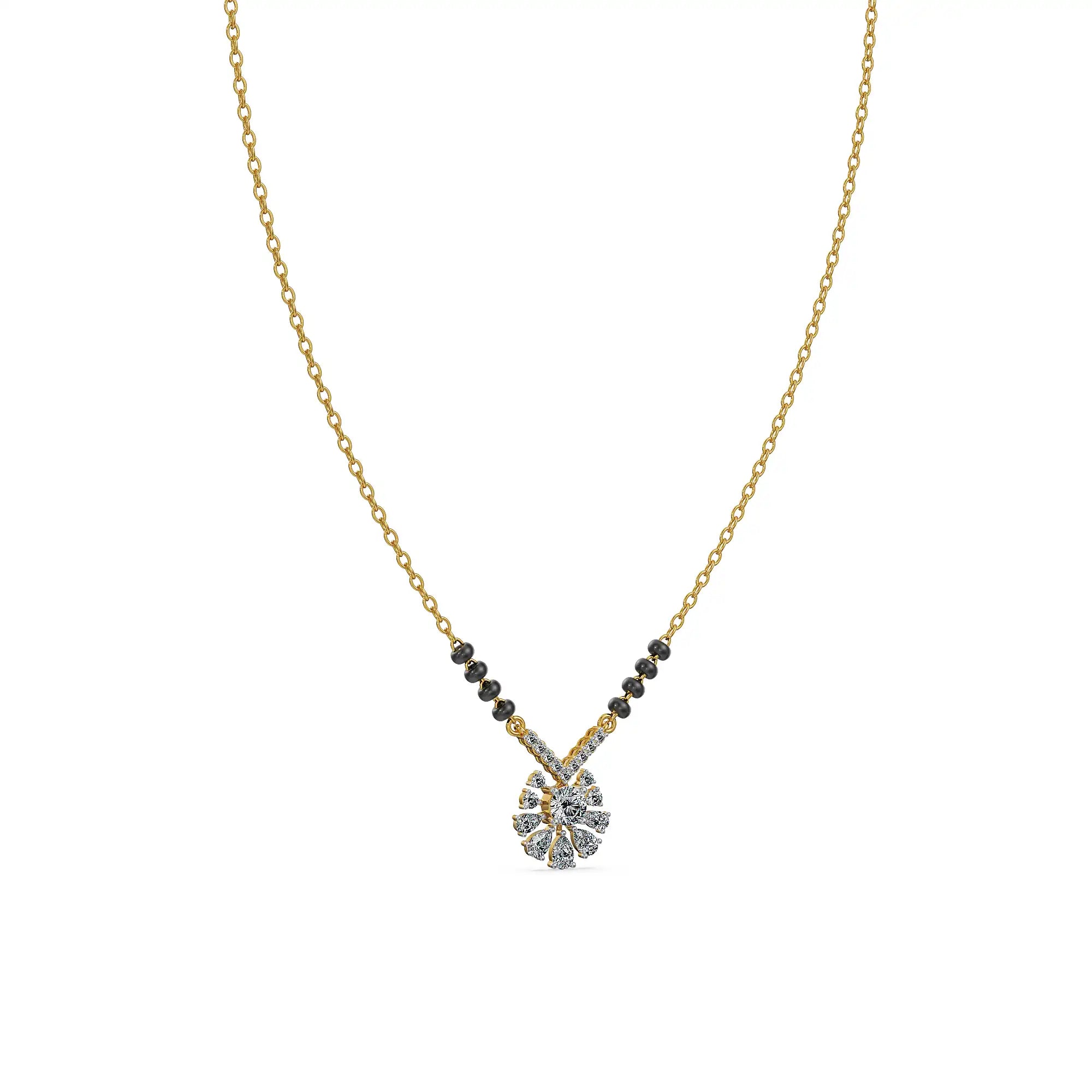 Tara Lab Grown Diamond Mangalsutra