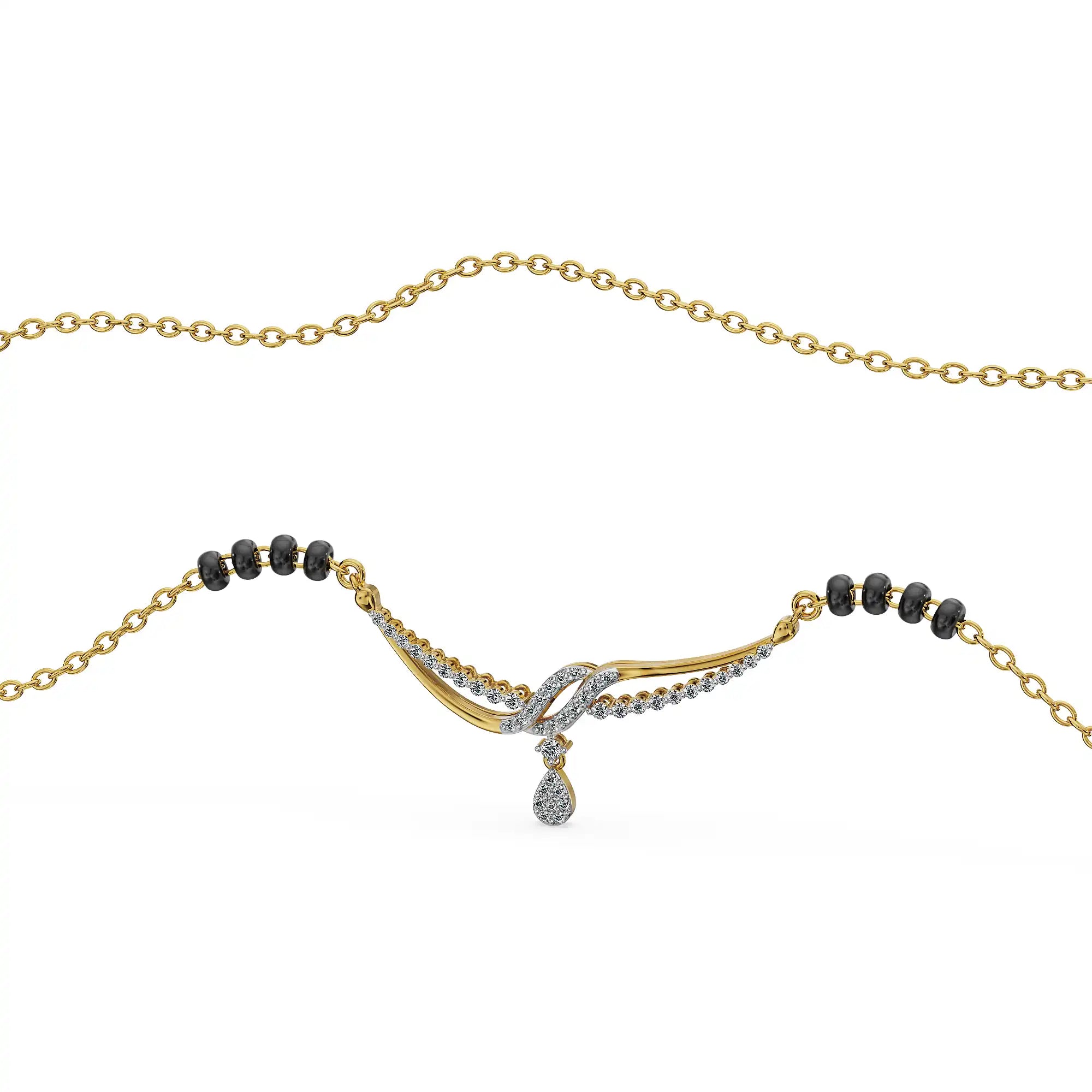 Veni Lab Grown Diamond Mangalsutra