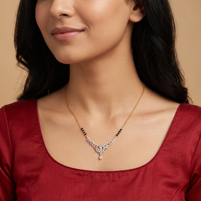 Aarohi Lab Grown Diamond Mangalsutra
