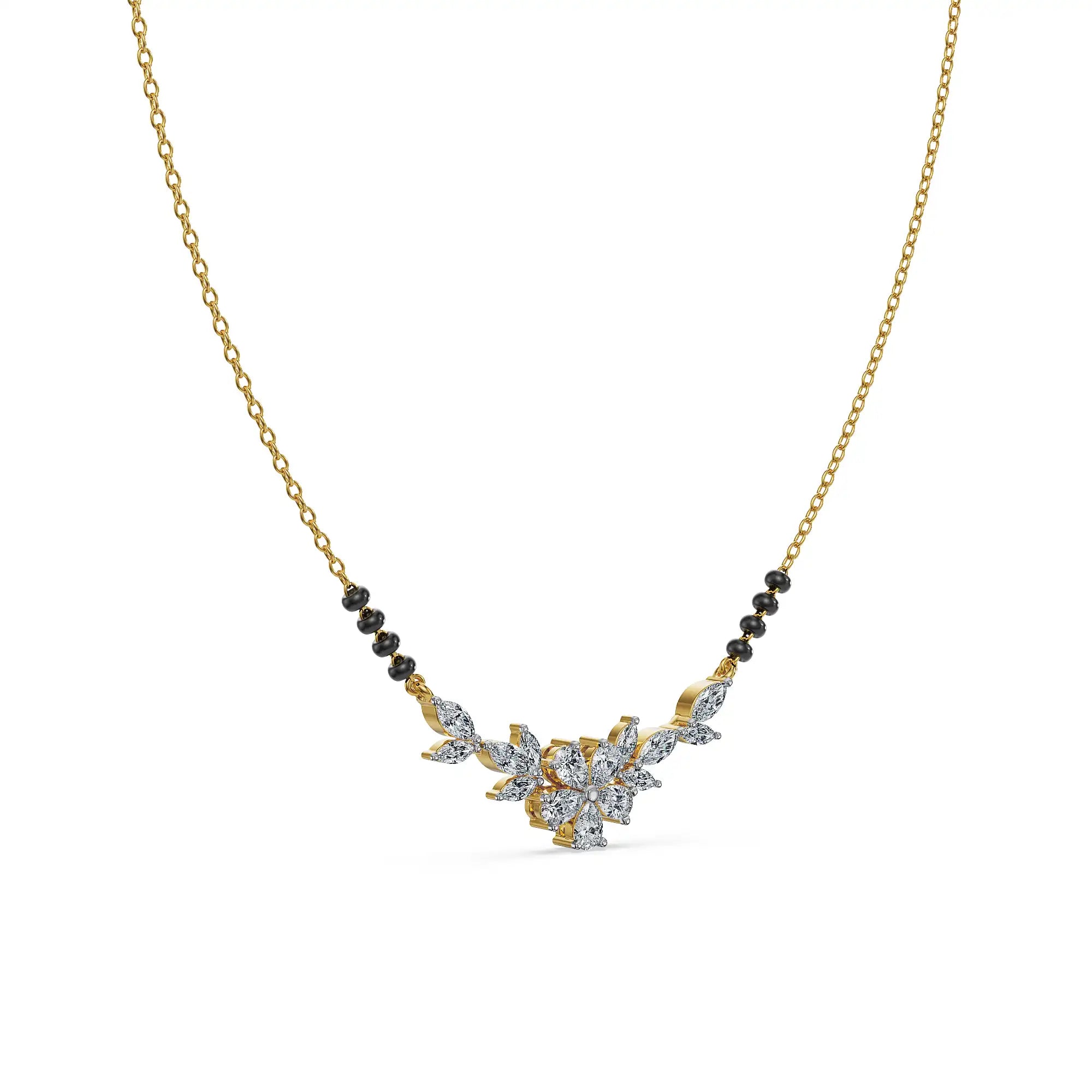 Madhavi Lab Grown Diamond Mangalsutra