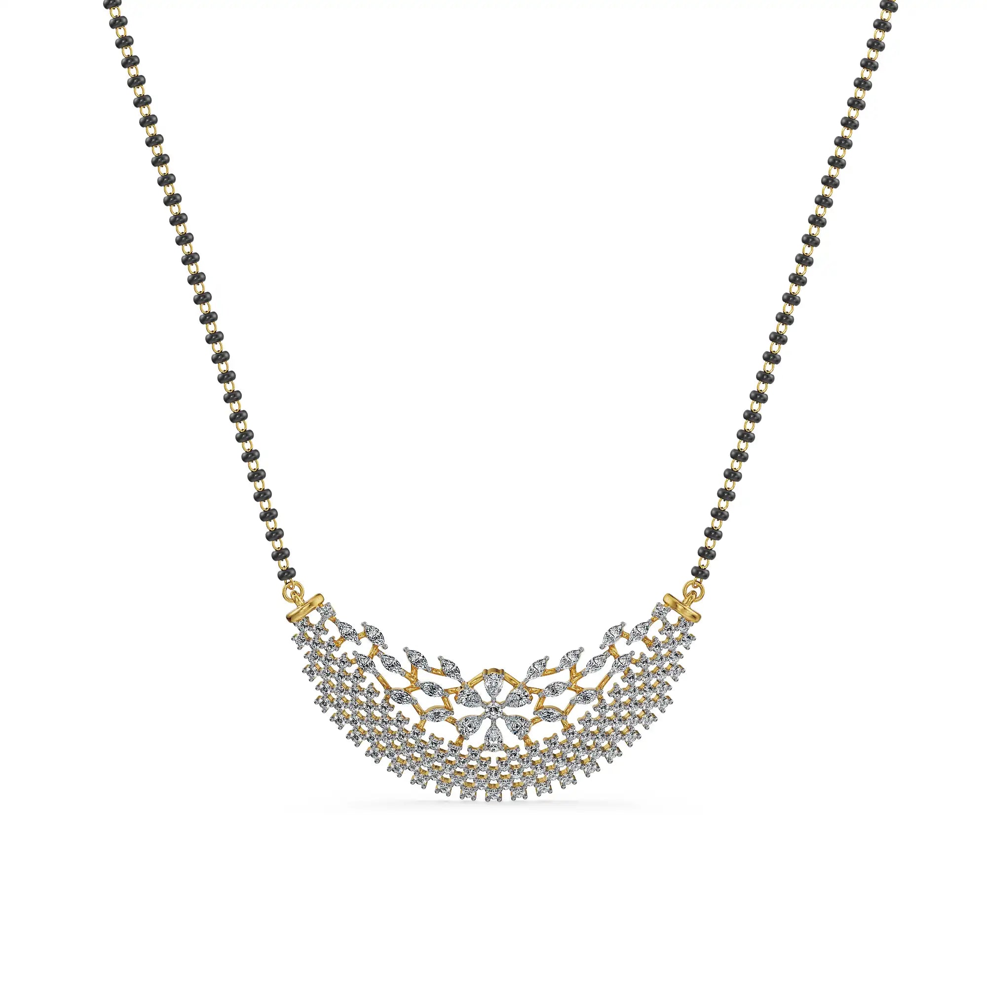 Meher Lab Grown Diamond Mangalsutra