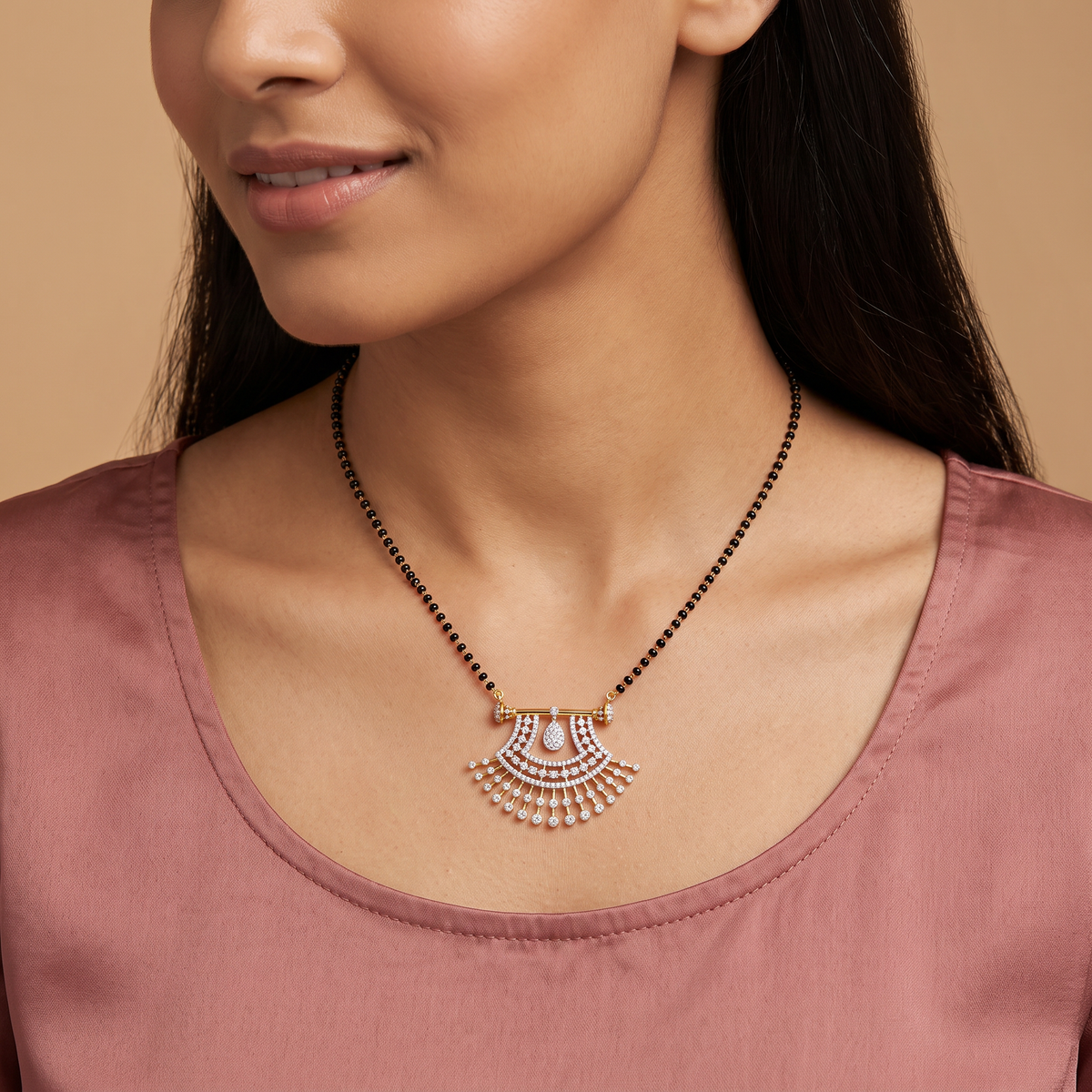 Anubandh Lab Grown Diamond Mangalsutra