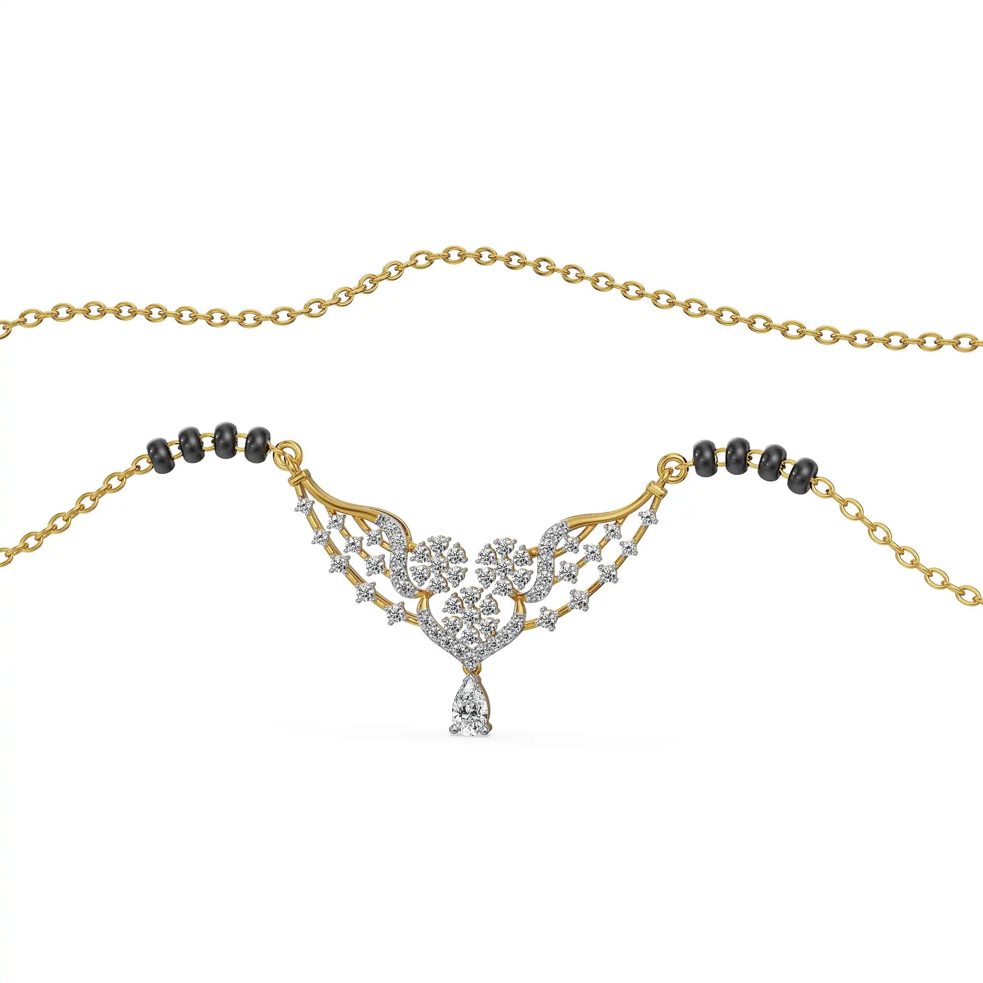 Saubhagya Lab Grown Diamond Mangalsutra
