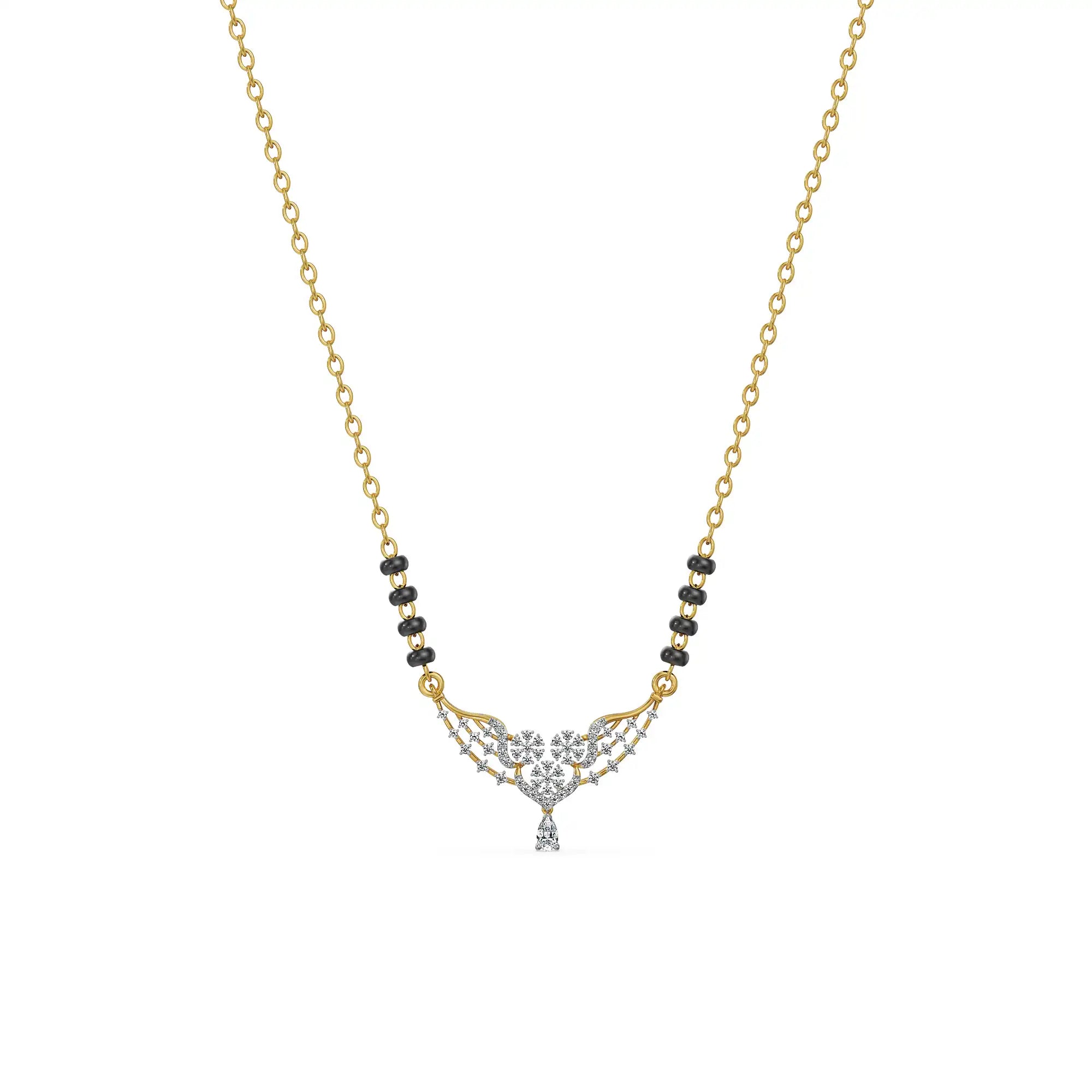 Saubhagya Lab Grown Diamond Mangalsutra