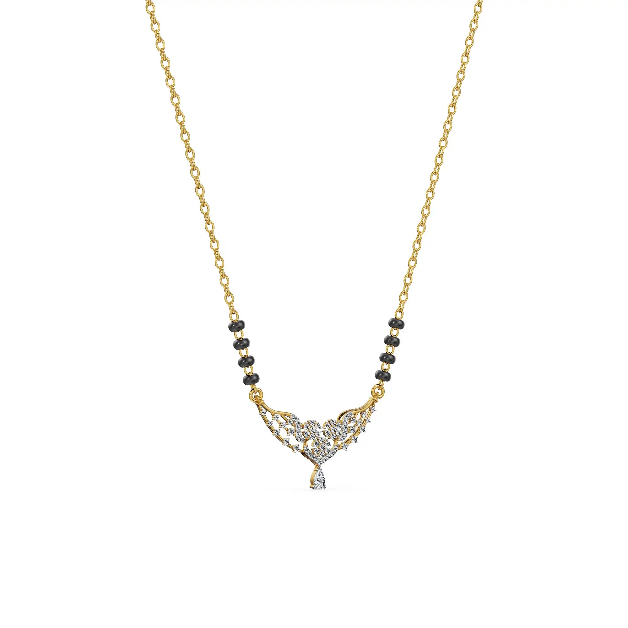 Saubhagya Lab Grown Diamond Mangalsutra
