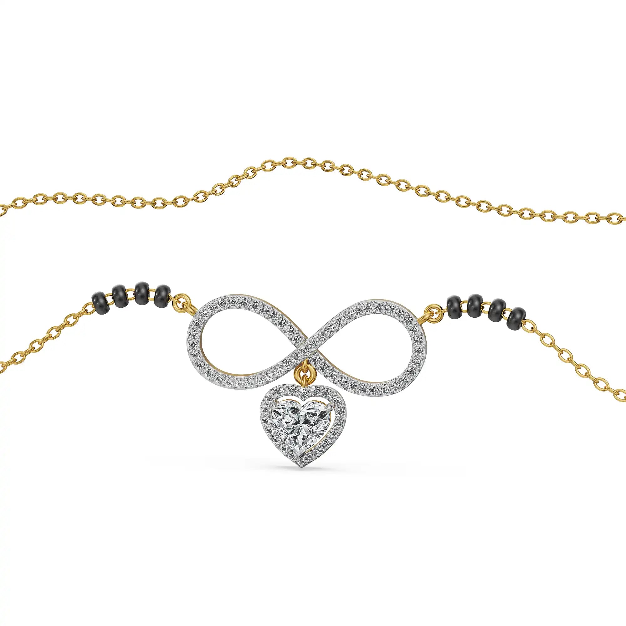 Meha Lab Grown Diamond Mangalsutra