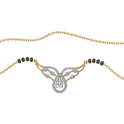Chavvi Lab Grown Diamond Mangalsutra