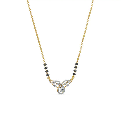 Chavvi Lab Grown Diamond Mangalsutra