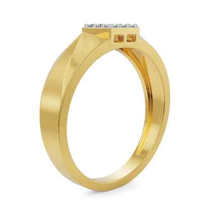 Geneva Ring for Him Side View