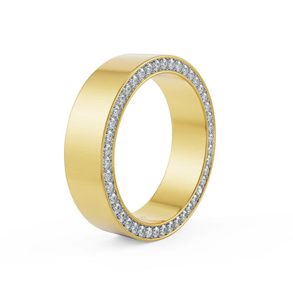 Infinite Radiance Lab Grown Diamond Band for Men