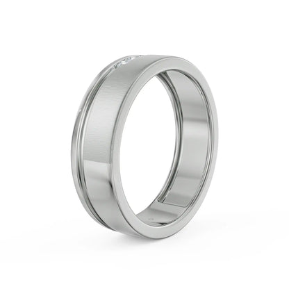 Urban Edge Lab Grown Diamond Men's Ring