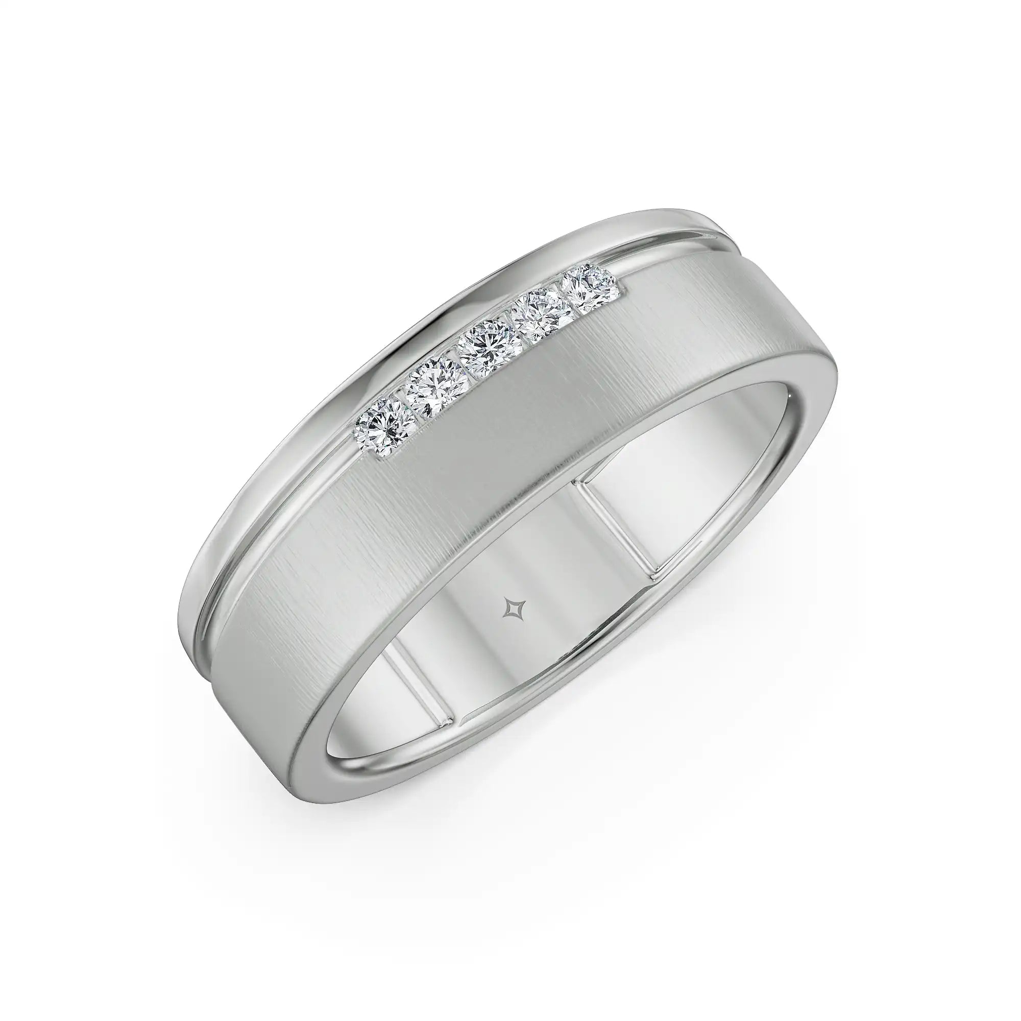 Urban Edge Lab Grown Diamond Men's Ring