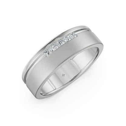 Urban Edge Lab Grown Diamond Men's Ring