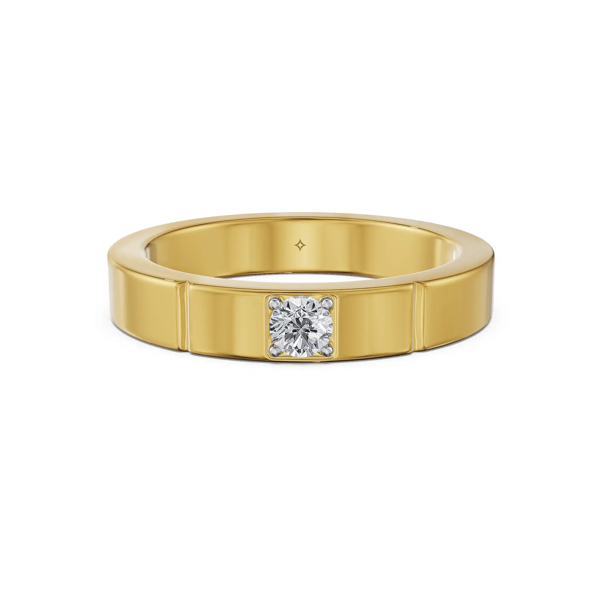 Monolith Lab Grown Diamond Men's Ring
