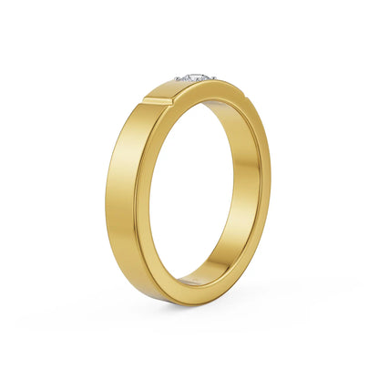 Monolith Lab Grown Diamond Men's Ring