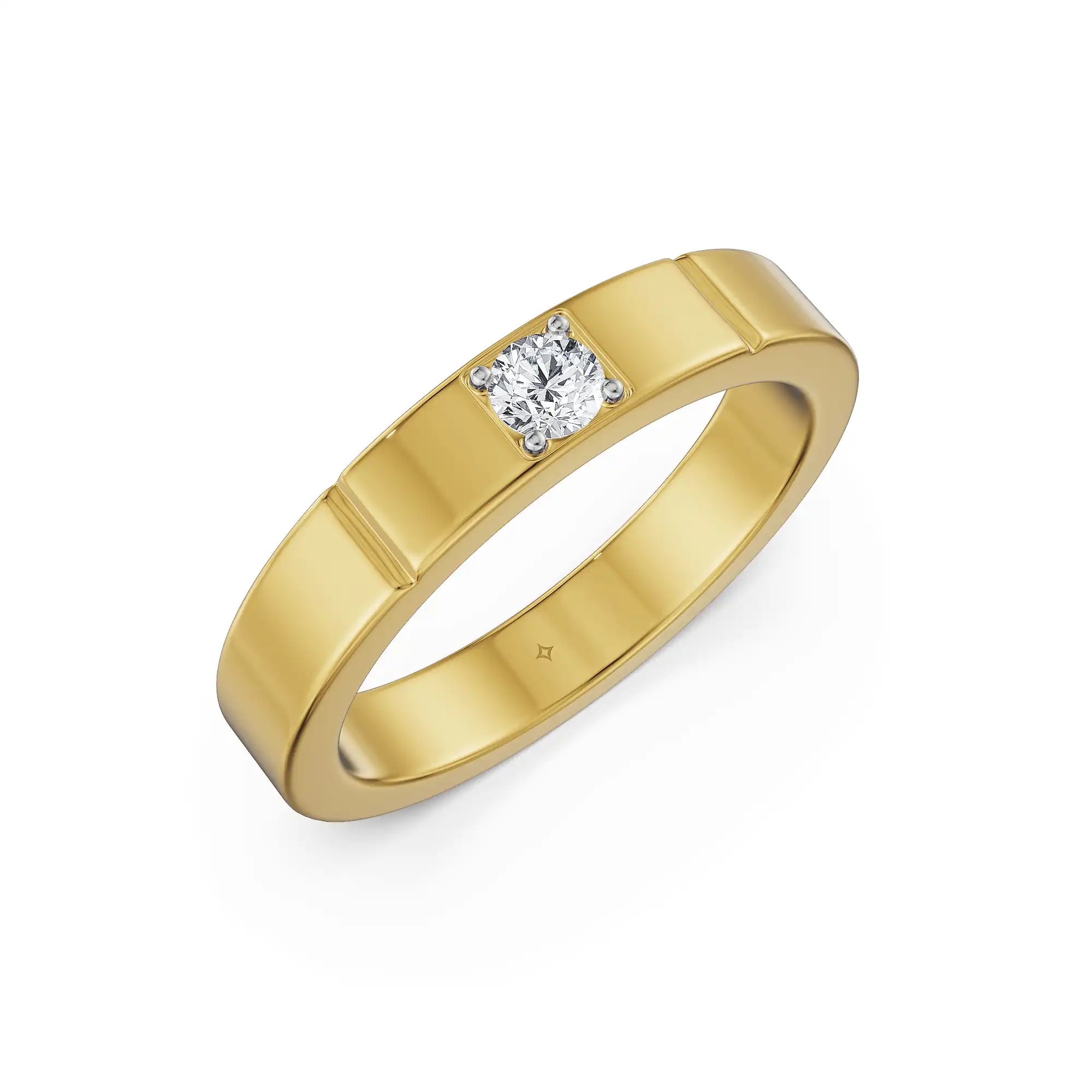 Monolith Lab Grown Diamond Men's Ring